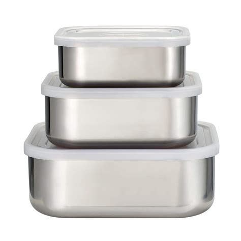 stainless steel storage containers